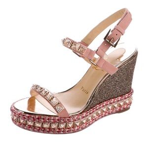 Christian Louboutin Pyradiams Platform Wedge Sandal